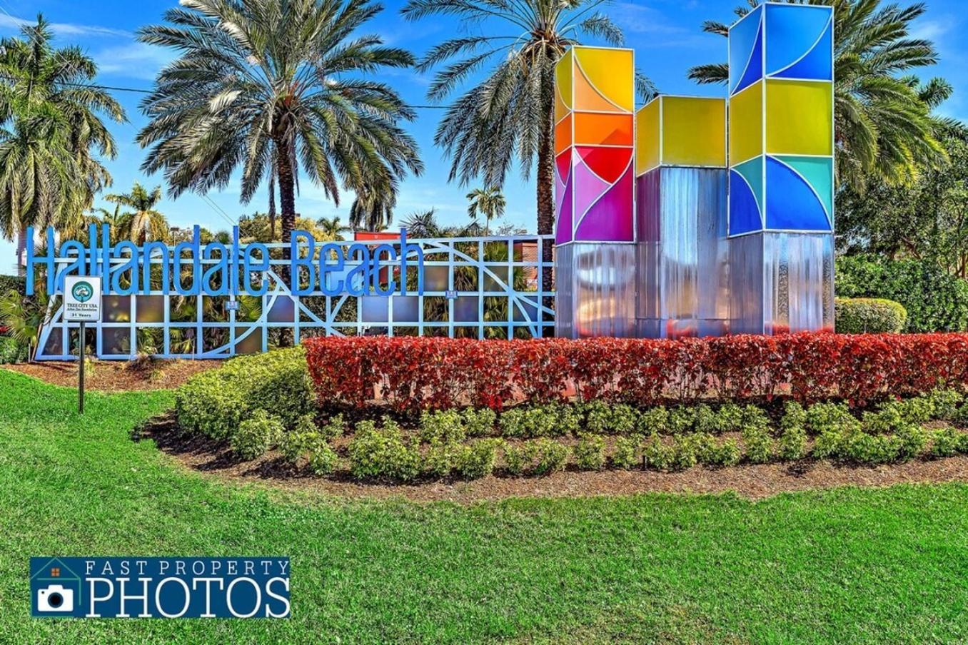 2 Bdrm Modern House Mins From Beach & Casino Hb1 Hallandale Beach Esterno foto